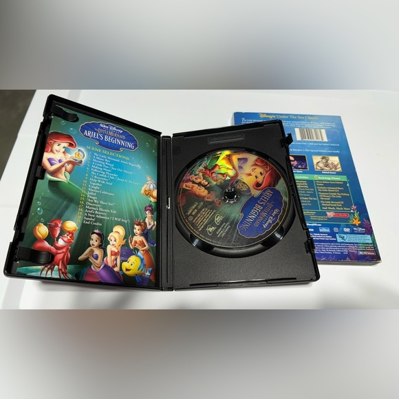 Disney The Little Mermaid DVD Bundle. Includes 2 - Picture 3 of 5